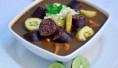 Caldo de Salchichas Ecuatorianos